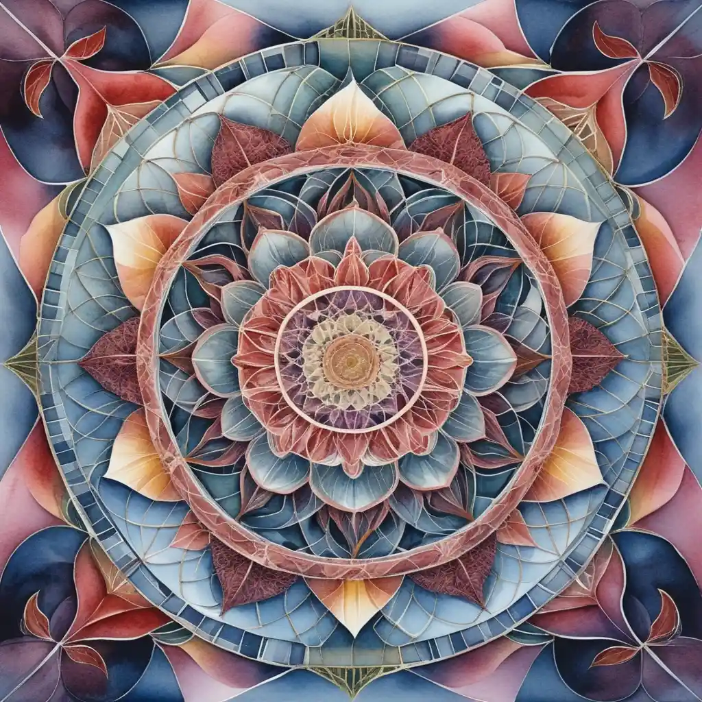 源自宇宙和諧幾何的抽象生物建築