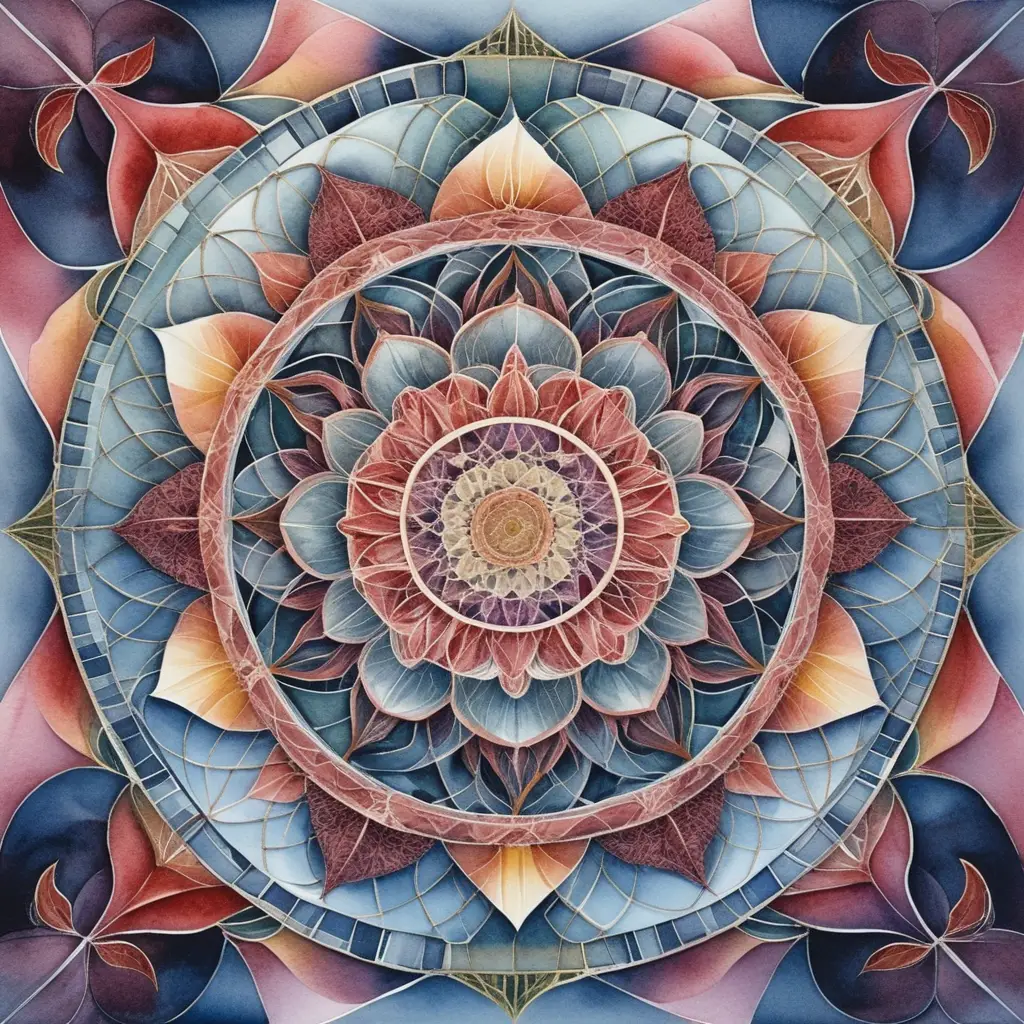 源自宇宙和諧幾何的抽象生物建築