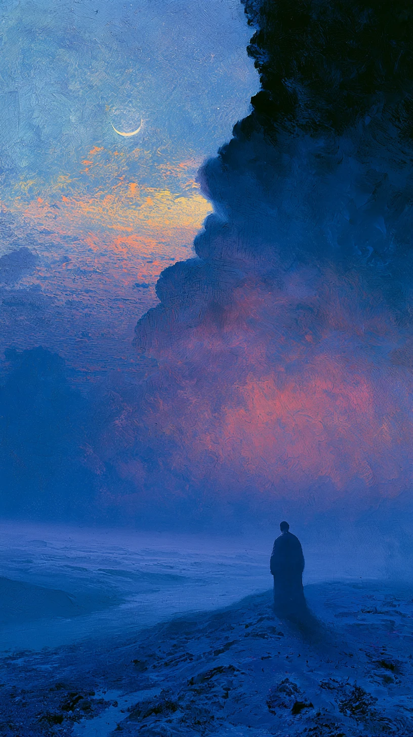 Surreal soulscape of mind and soul in quiet dialogue
