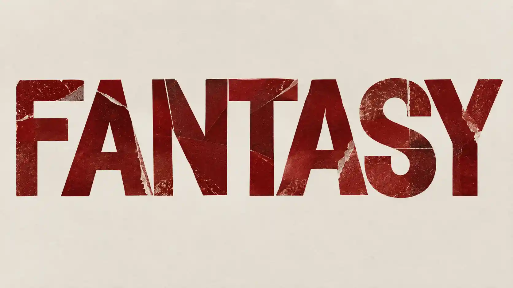 Palabra Fantasy en tipografía mayúscula en negrita sobre fondo neutro