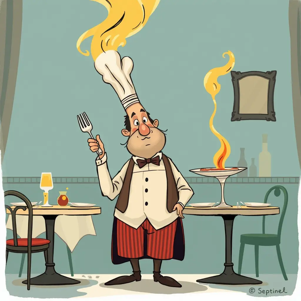 Monsieur Septime runs a celebrated Parisian restaurant for notable guests