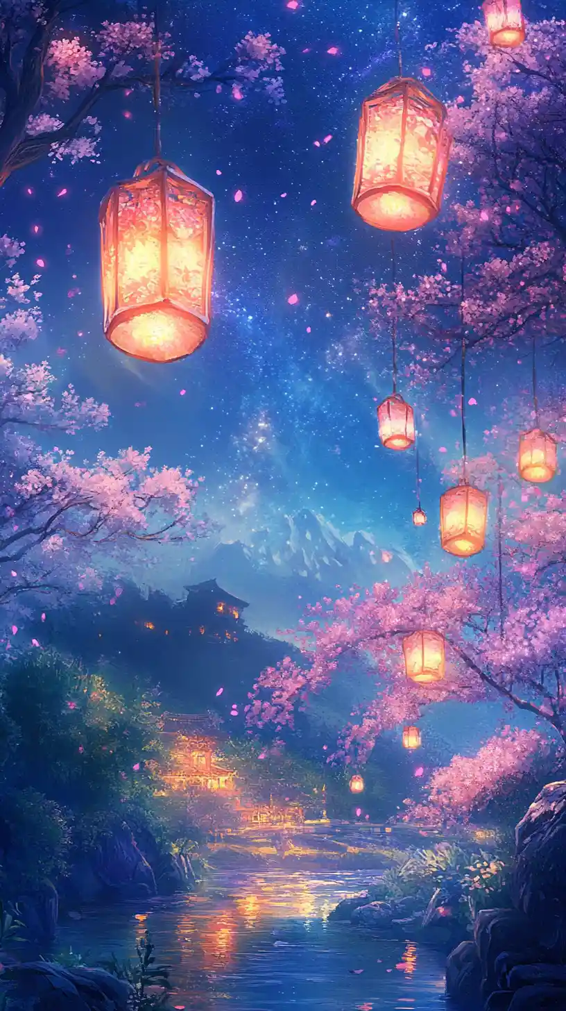 A pastel diamond painting kit with a dreamlike illustrative design