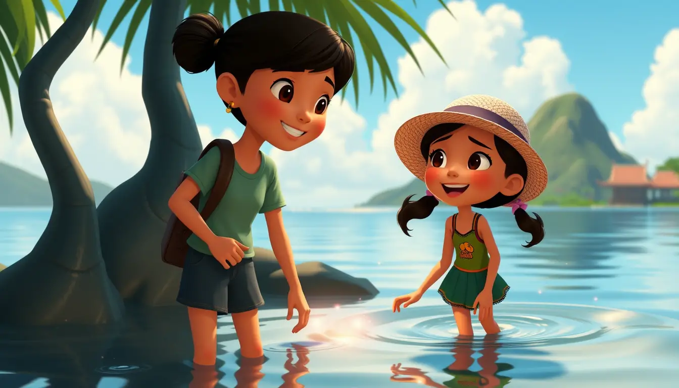 Two Childhood Friends Share a Story Set in the Philippines