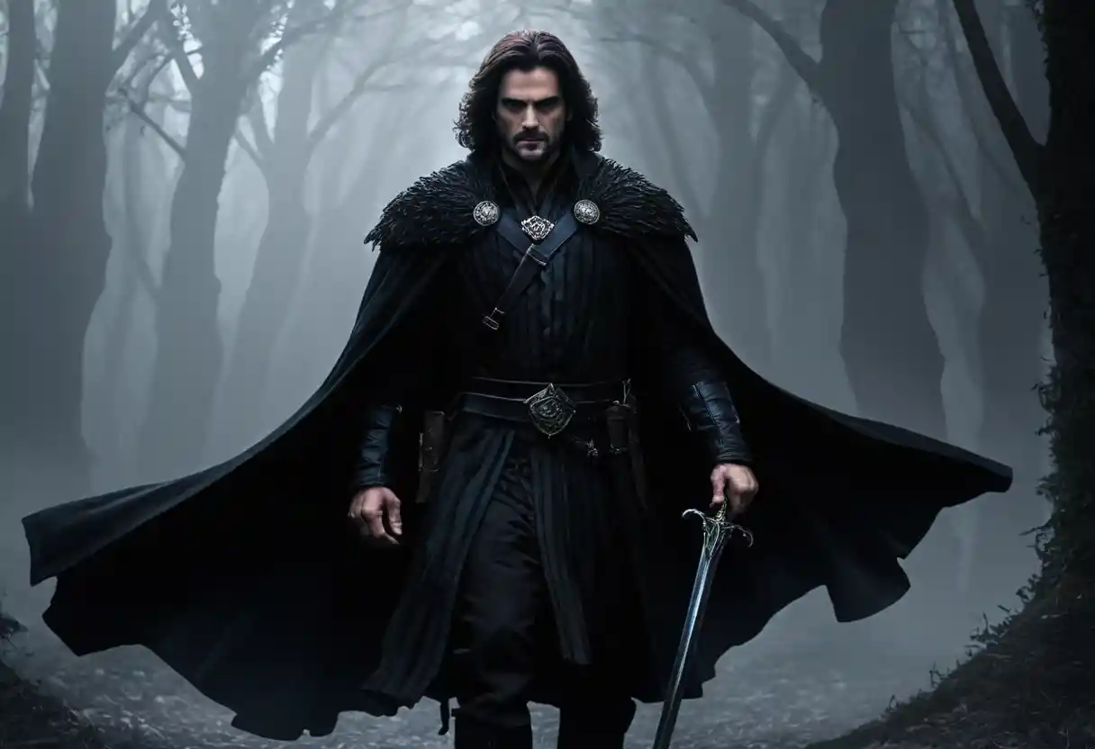 Lord Rian Thier navigates shadows in a fantasy world