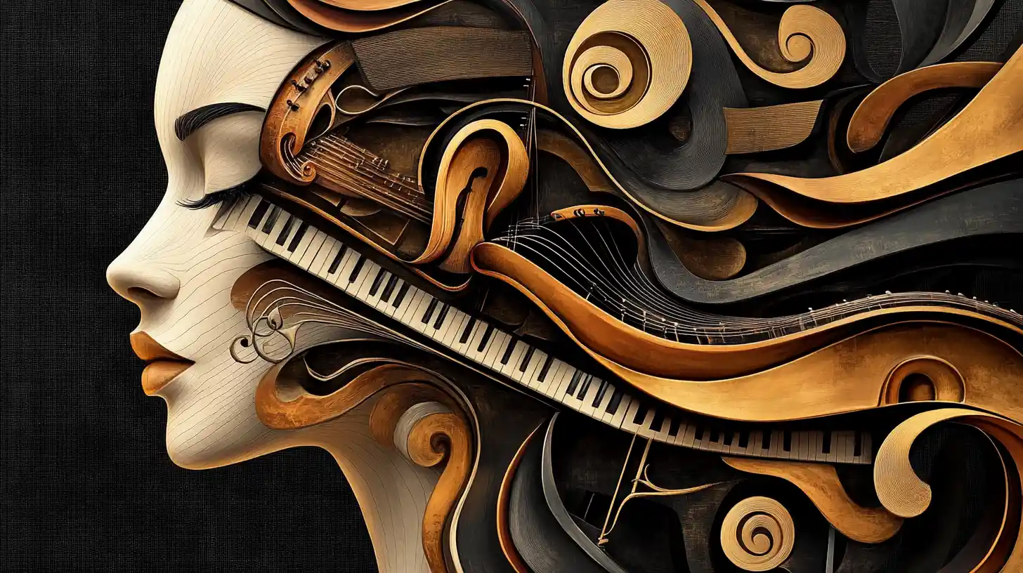 Violini e tasti di pianoforte danno forma a un surreale ritratto musicale