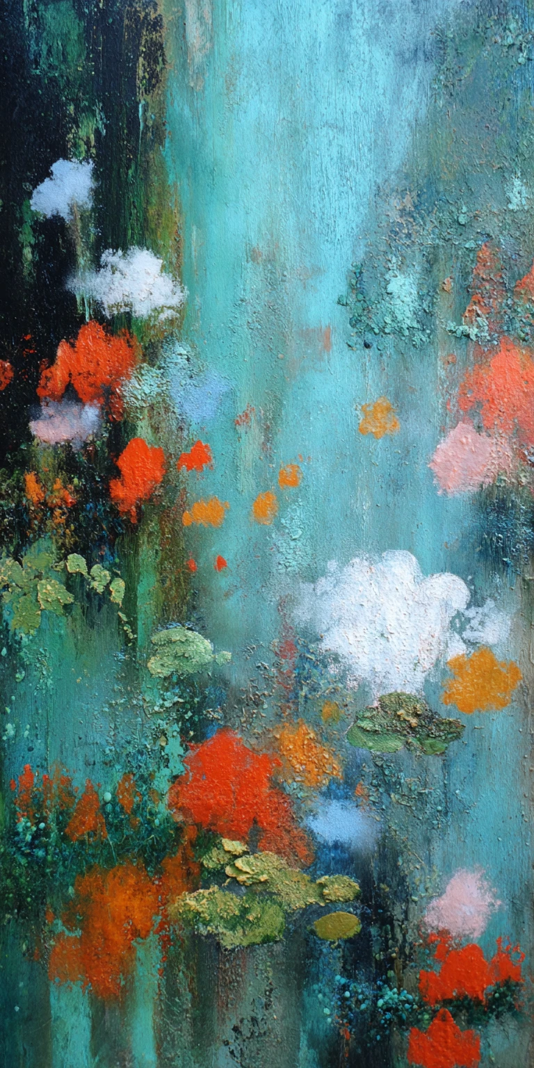 A surreal oil painting contemplates the emptiness of an unlived life