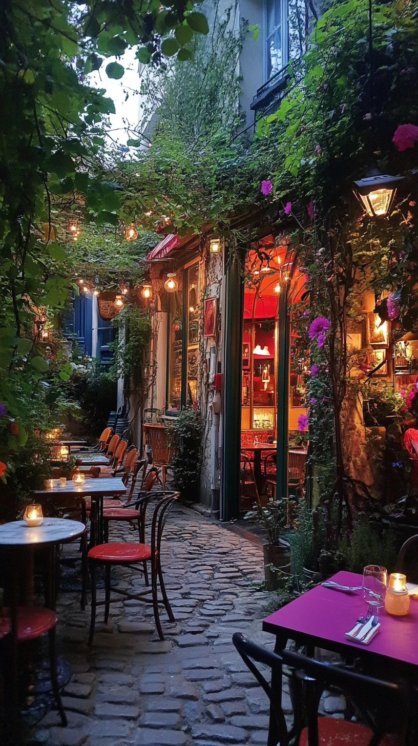Rifugi bohémien nascosti tra le strade tortuose di Montmartre