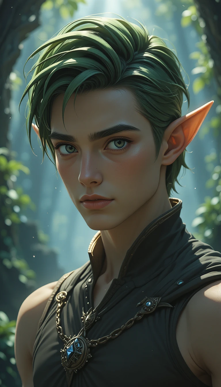 A 44-year-old Ecaflip rogue and sylph in an animated universe