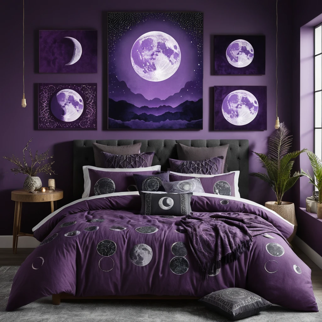 Mystical Moon Phases Wall Decor