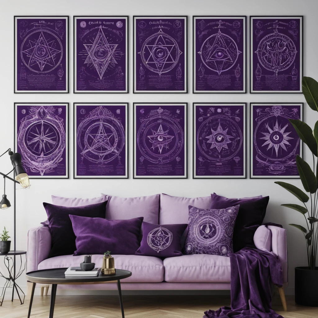 Occult Wall Art and Posters for a Witchy Touch