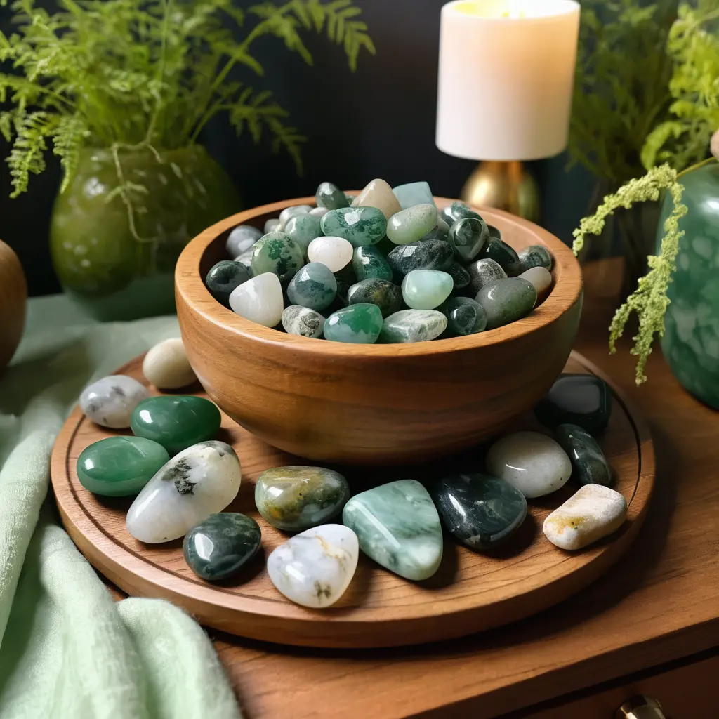 Tumbled Stone Bowls