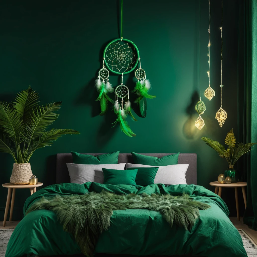 Green Dreamcatchers