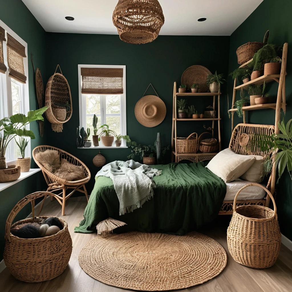 Wicker and Rattan Accents