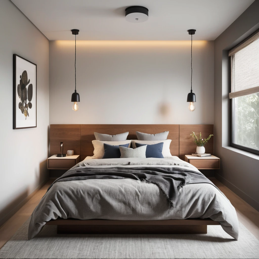 Floor-Mounted Pendant Lights