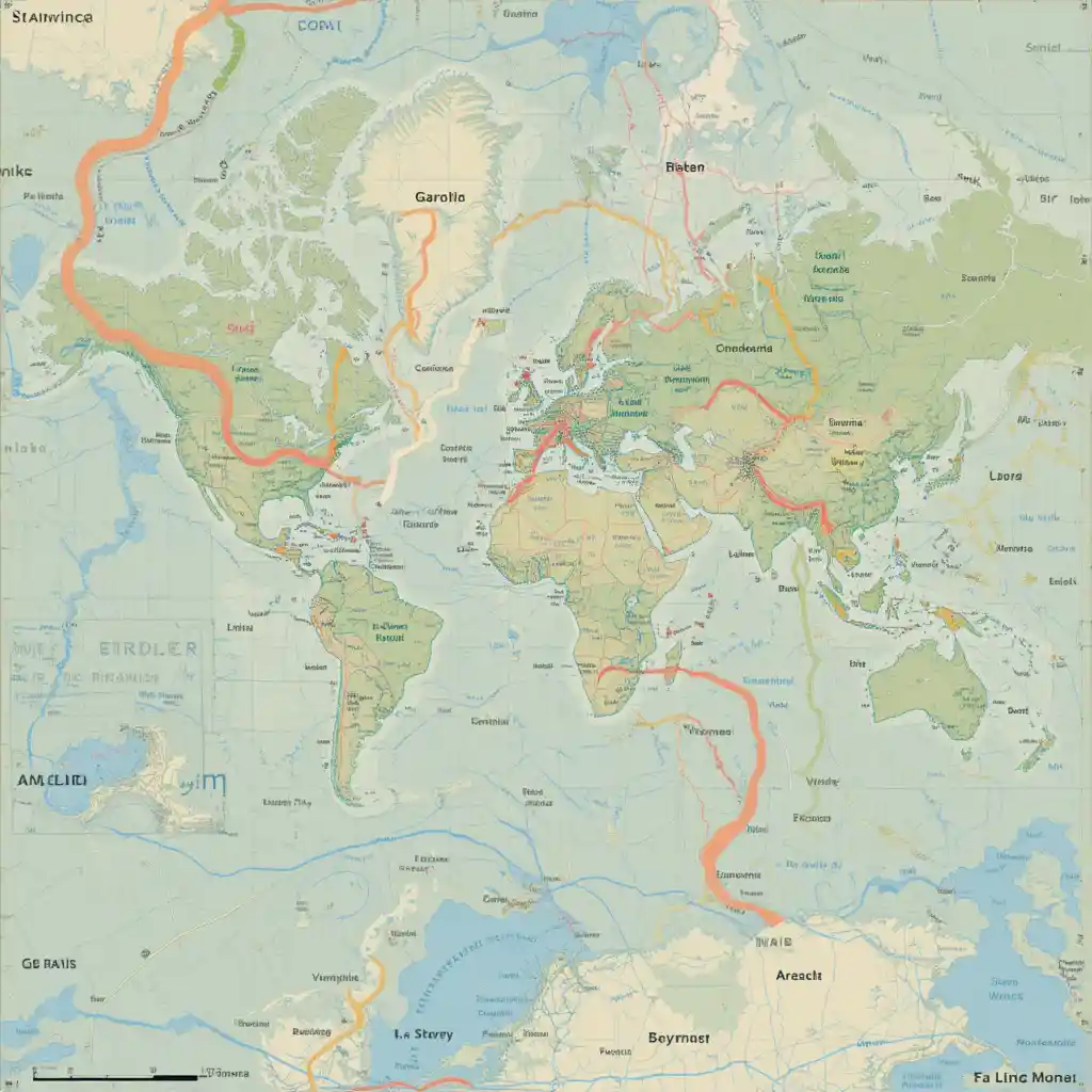 Geography of Rivers: Tracing Major Rivers on the World Map – Global Food