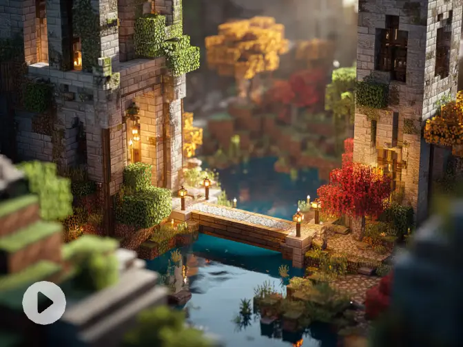 ein Pixel-Art-Gaming-Video, erstellt mit dem PicLumen KI-Videogenerator