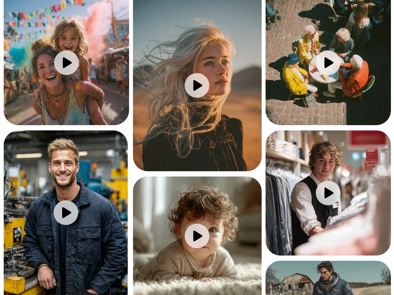 various styles of ai youtube videos produced using ai tools