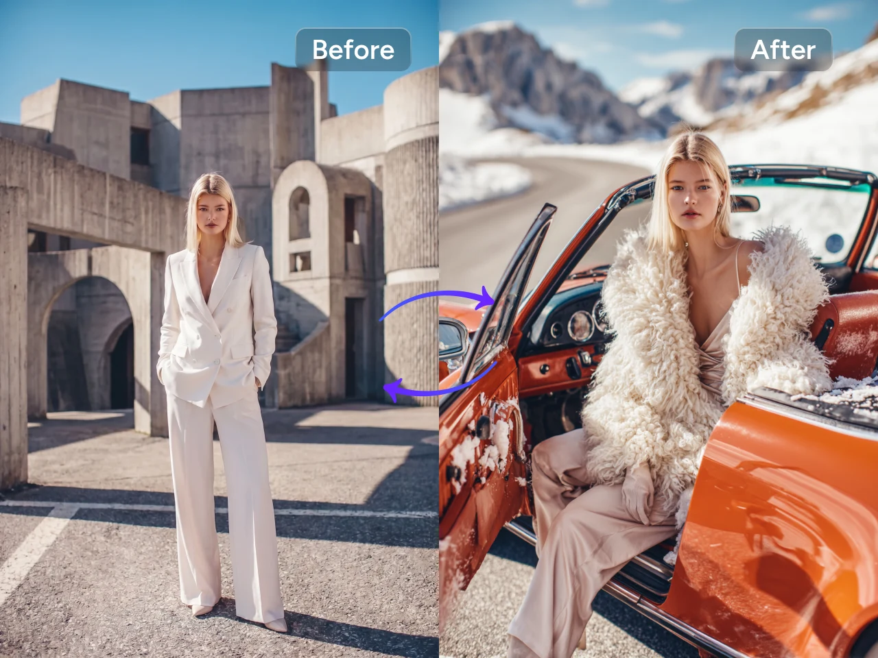 comparison videos generated by the ai image to video tool