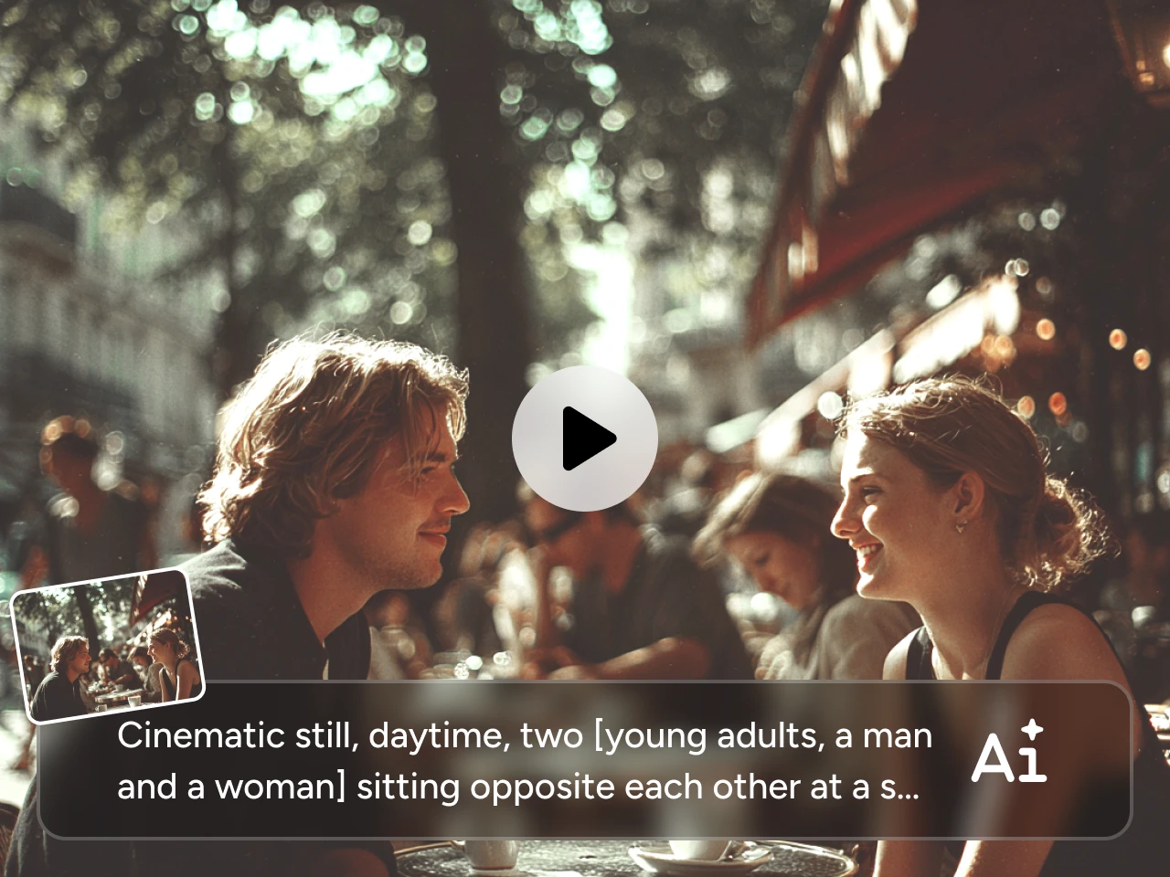 clipes de filme gerados por IA usando ferramentas de vídeo com IA