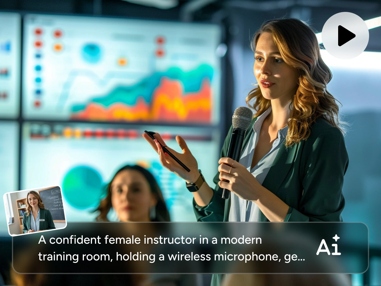 vidéos de cours générées par IA à partir d’images et de texte