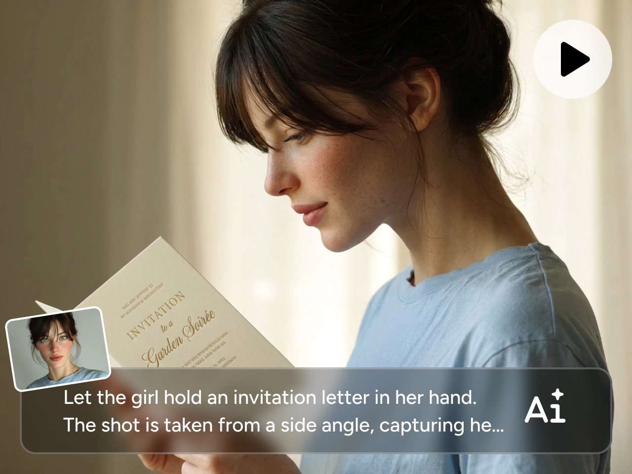 Clips de invitaciones en video generados con IA