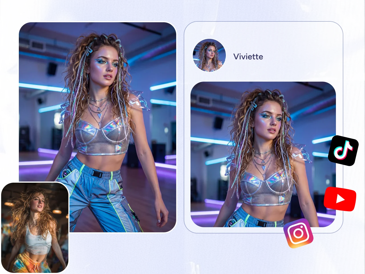 Y3K outfits suitable for social media sharing