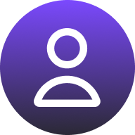 a beginner blue icon