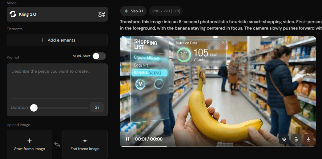 piclumen ai video workflow example