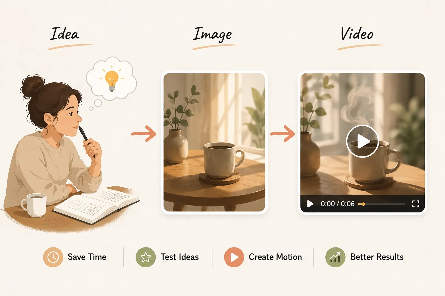 ai image and video generation workflow