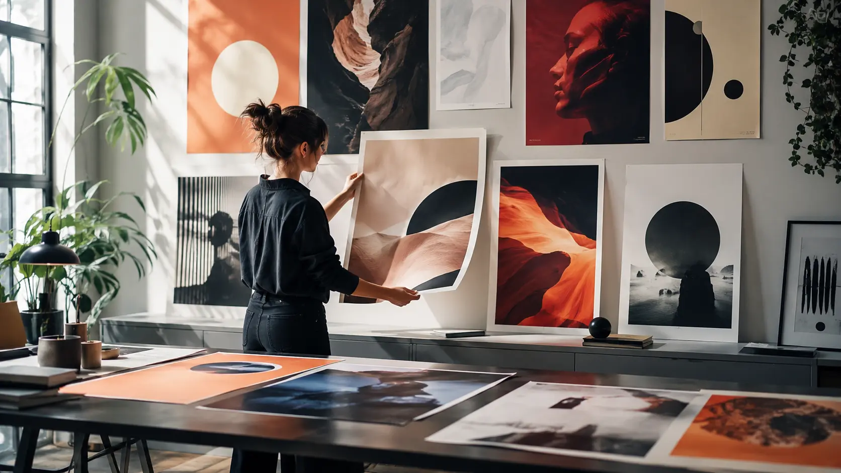 creative posters generated by grok imagine