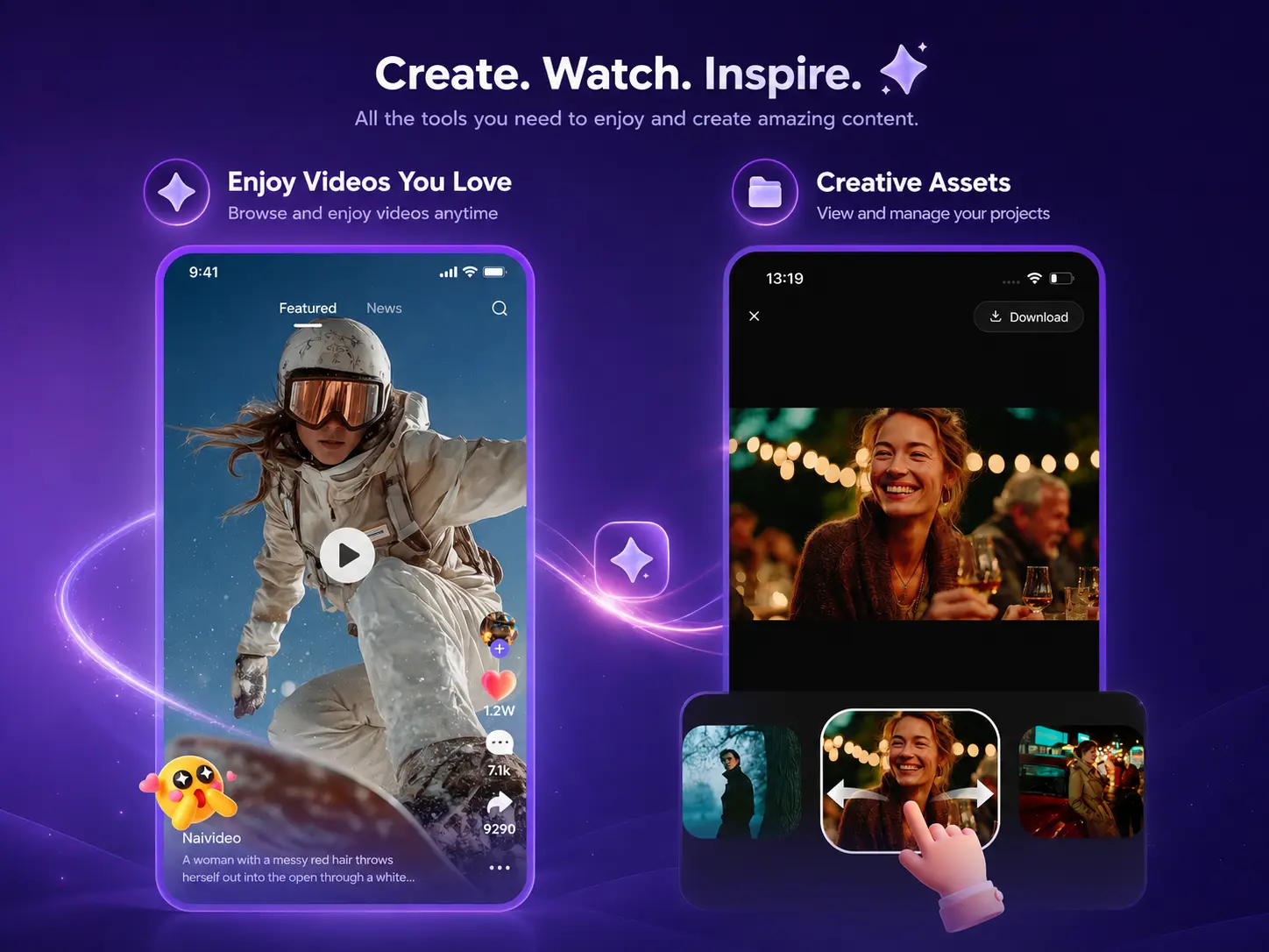 navideo ai 影片與影像生成 iOS 應用程式