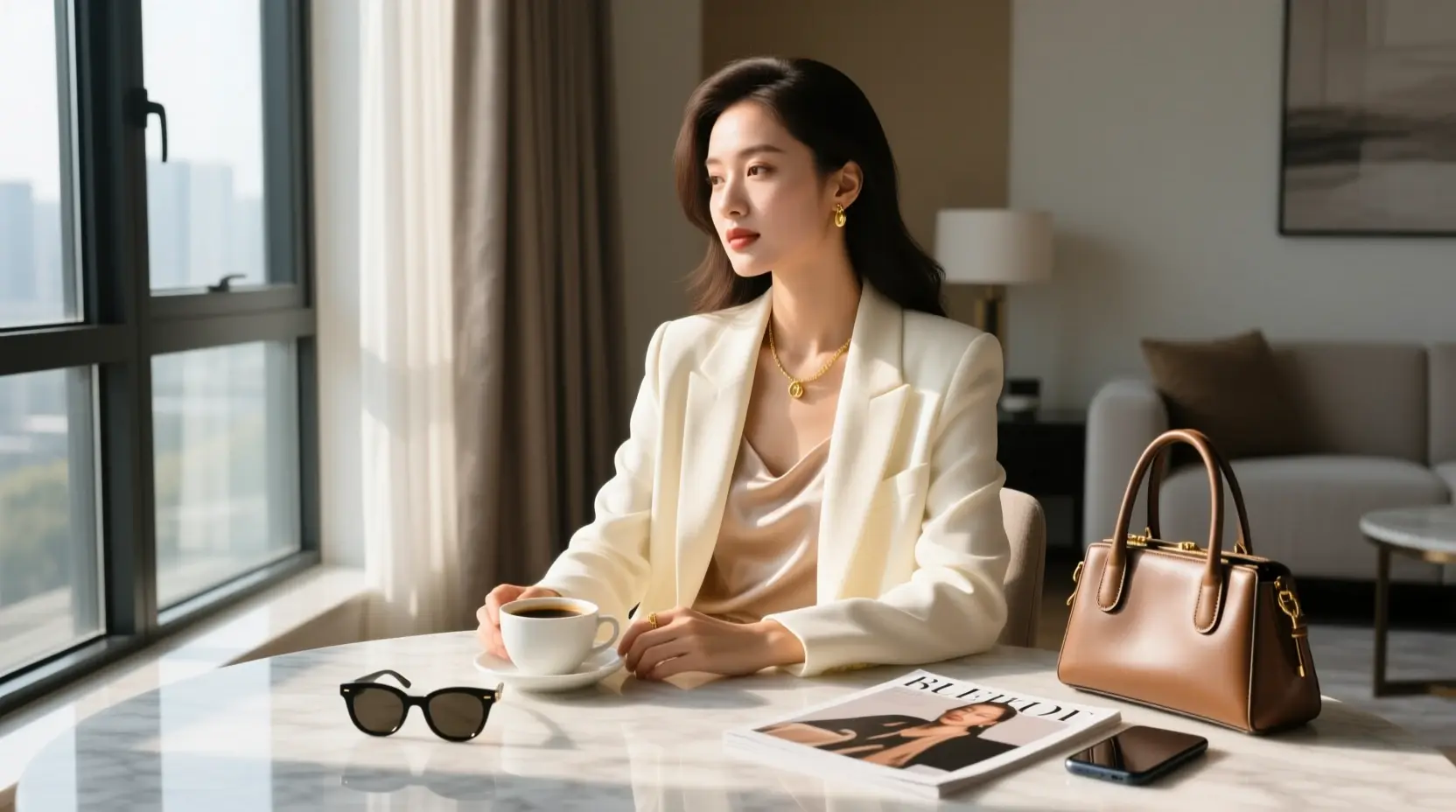 ai women image generated by qwen image