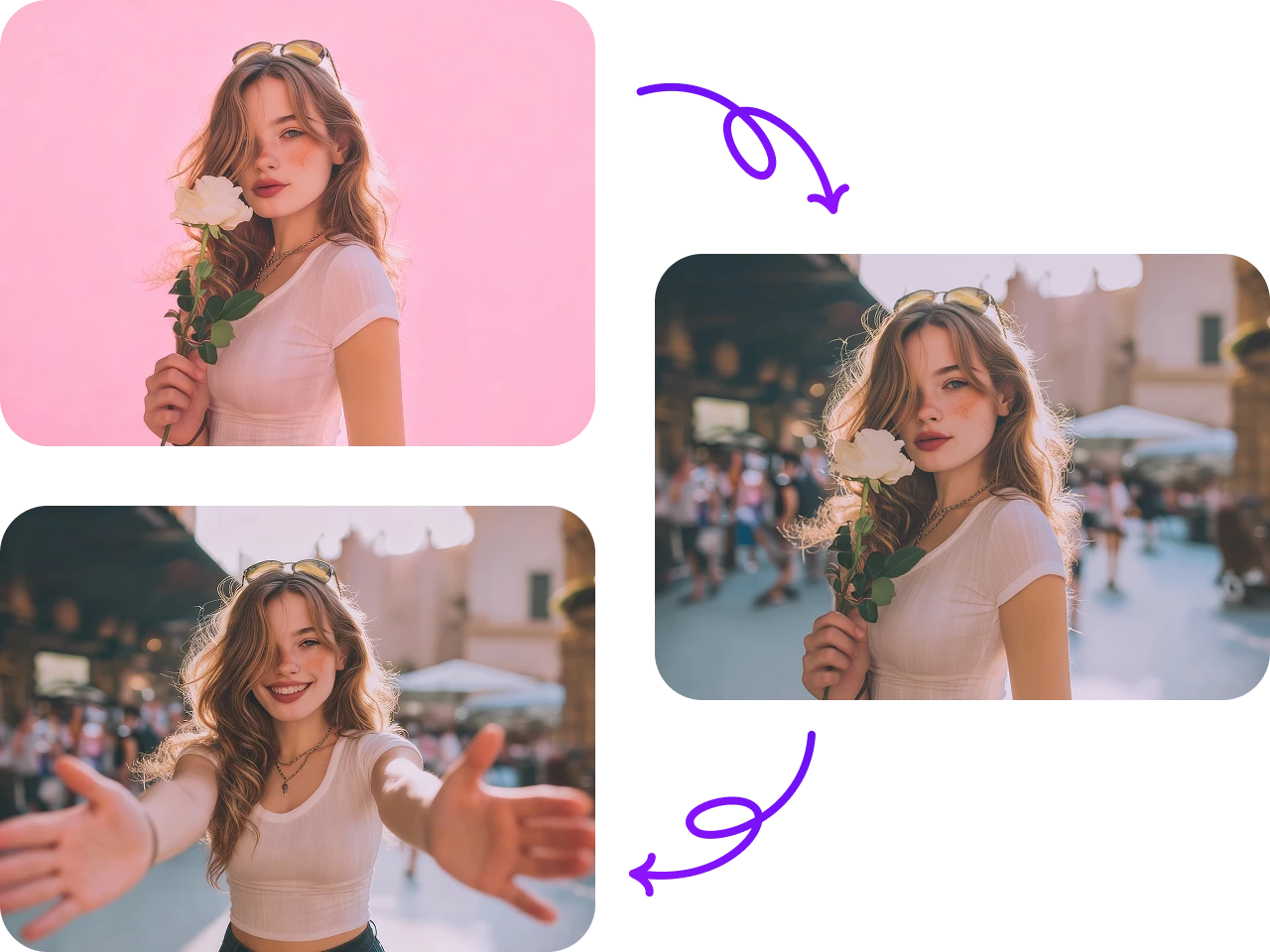 editing a photo with ai