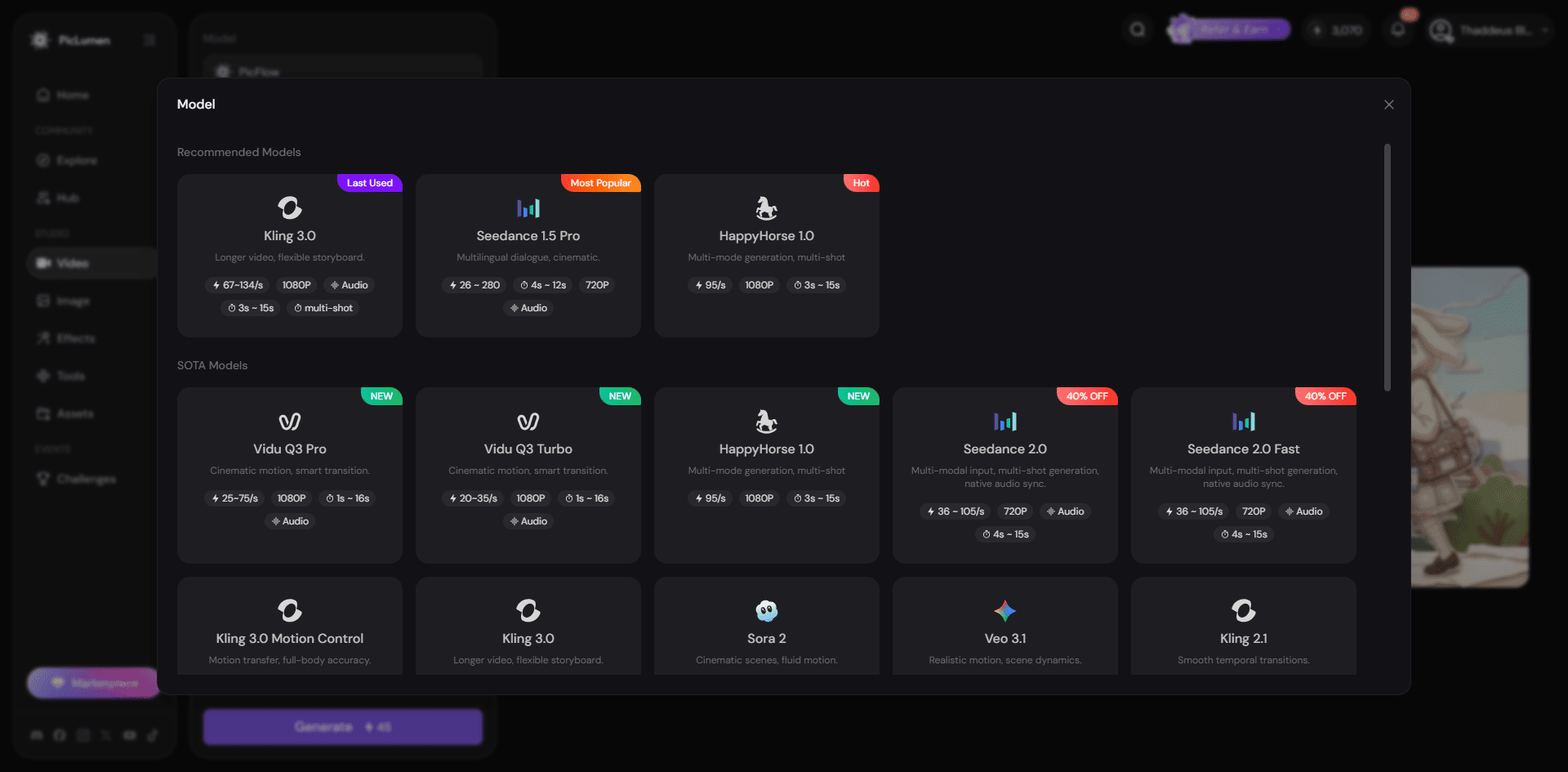 piclumen model