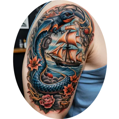 surrealism tattoo