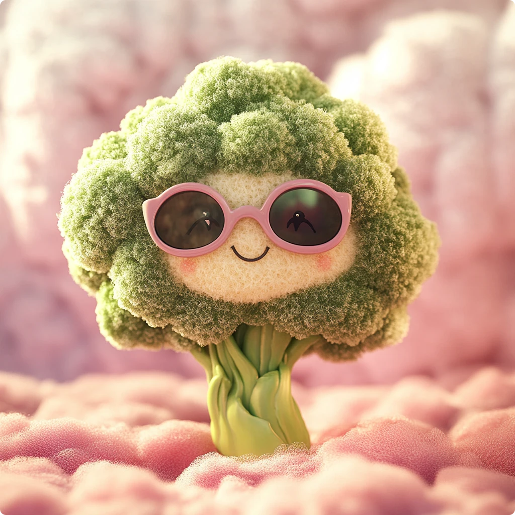 un personaggio cavolfiore