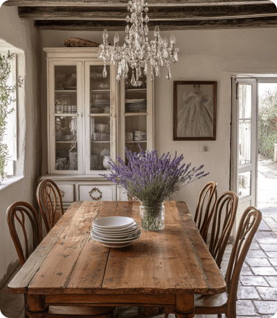 ai interior design french country