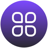 gradient purple icon for variety