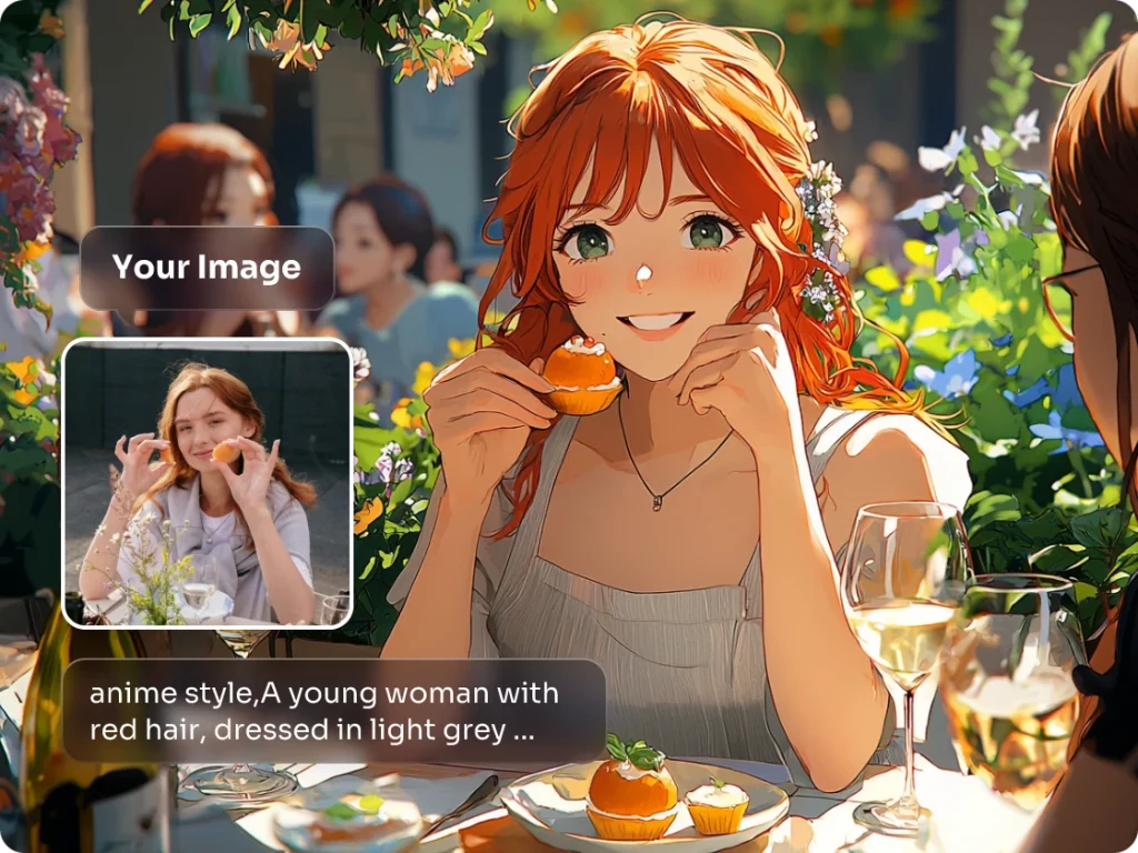 generar chica anime a partir de foto