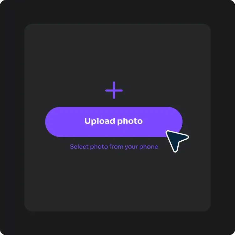 caja para subir imagen del generador de poses con ia