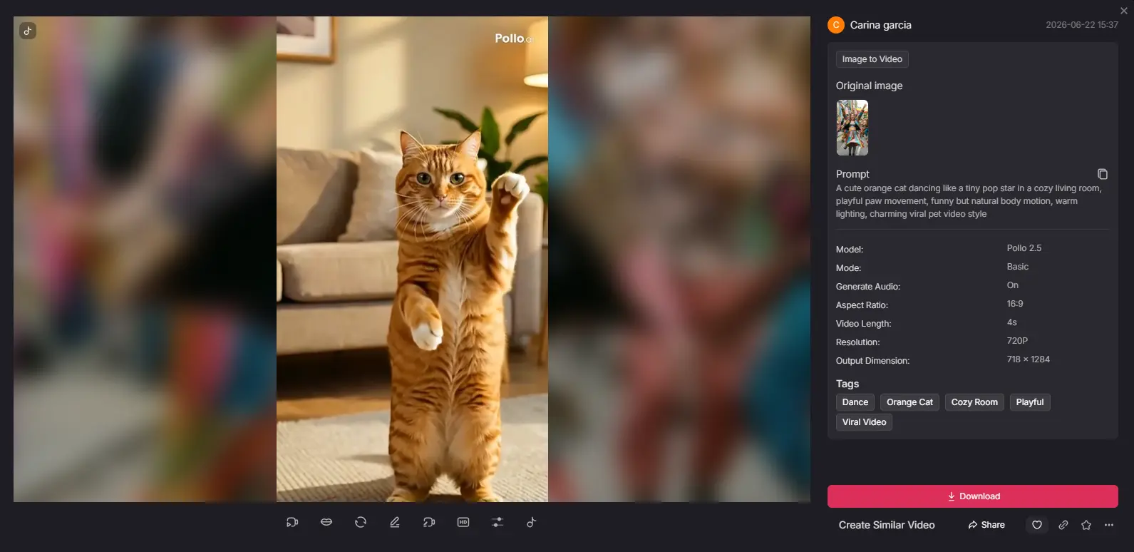 pollo ai video generation review