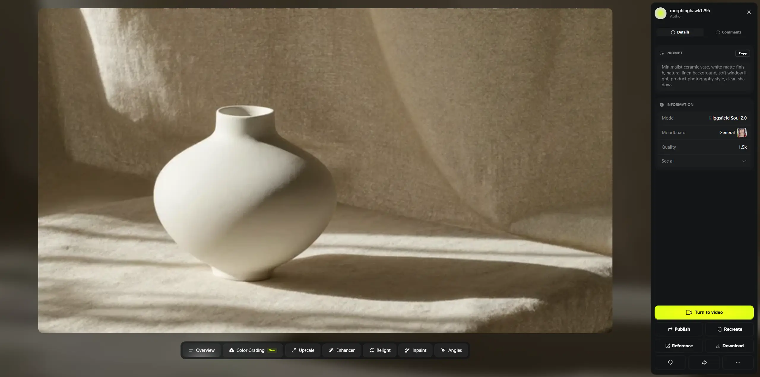 higgsfield ai image generation review