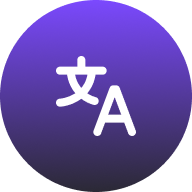 a multi Language icon