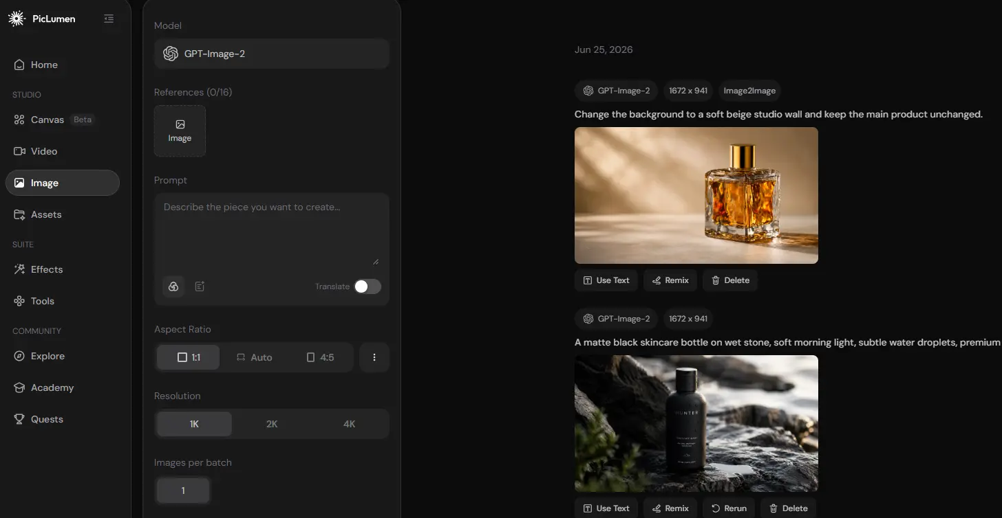 piclumen ai image generator