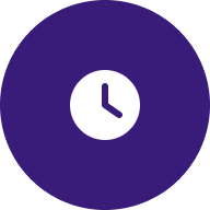 dark blue and white icon for long-form video output