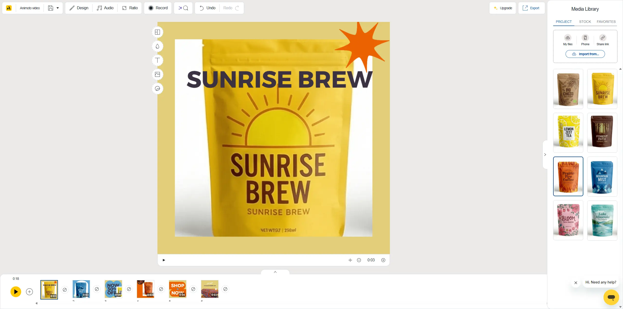 animoto promo video review