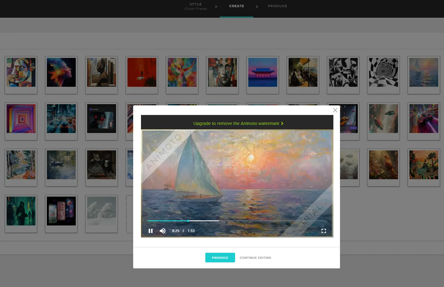 animoto slidehow maker review