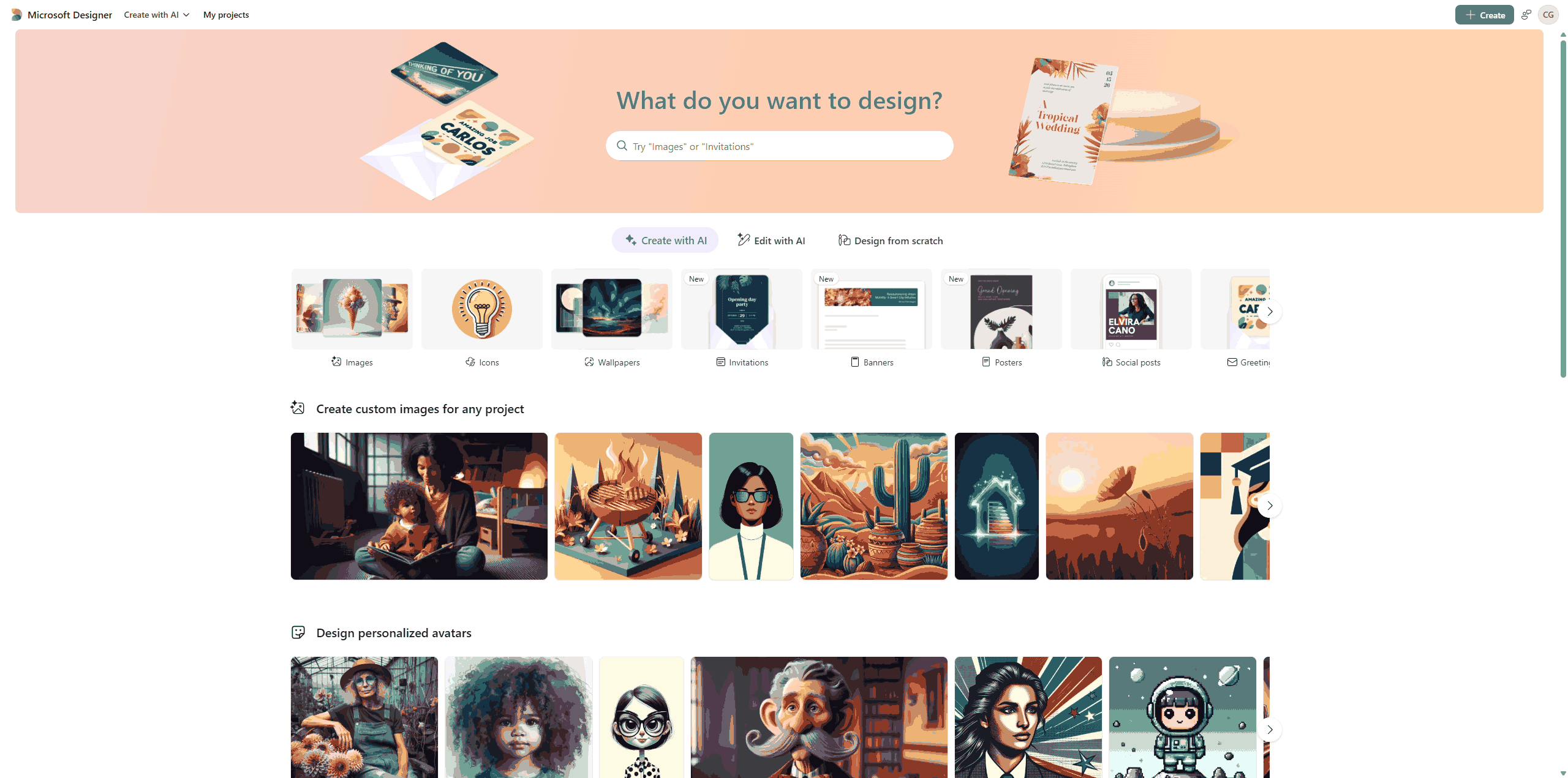 microsoft designer ai image generator