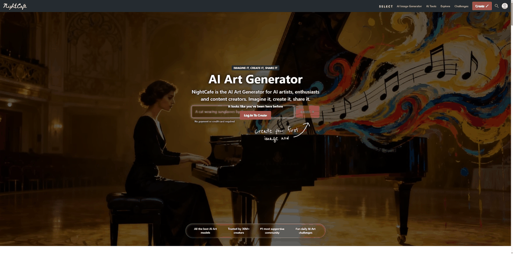 nightcafe ai image generator