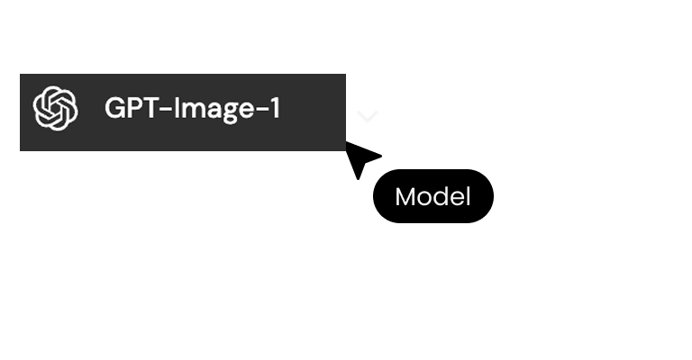 Select GPT-Image-1 model